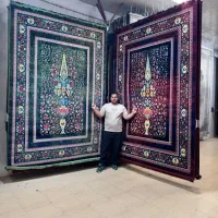 سرای فرش ایرانی دربوشهر تفاوت در قیمت ونخ اکرولیک