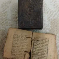 کتاب قدیمی میخی دوره عثمانی واجاره ۶ سانت در ۵سانت