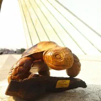 مجسمه چوبی ، تابلو هنری