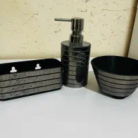 ست جا مایع ظرفشویی و سبد