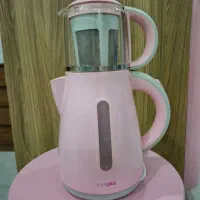 چایی ساز cookplus رنگ صورتی