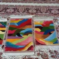 ست سه تکه رومیزی گلیم دستباف