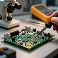 اقا جوان جهت مونتاژ قطعات dip و smd