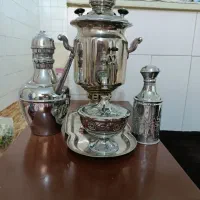 سماورذغالی برنجی