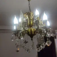 یه عدد لوستر برنجی در حد نو