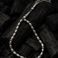 تسبیح نقره ۳۵ دانه