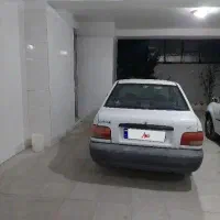 پراید صبا مدل ۸۴ سفید . دوگانه‌سوز دستی
