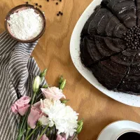 اگه عاشق شکلاتی این کیک از دست نده ...