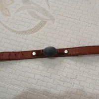 دستبند چرم سنگ حدید