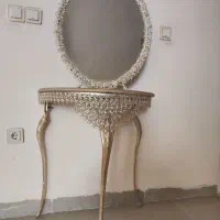اینه و میز ابکاری نقره