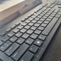 کیبورد سیم دار HP مدل HP USB Slim Smartcard
