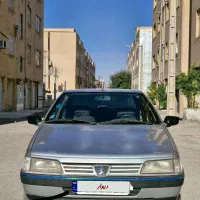 پژو405،دوگانه، کارخانه،مدل 90،رنگ نقره ای