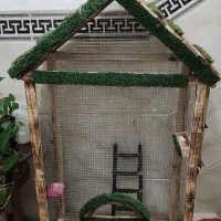 قفس چوبی بسیار نو
