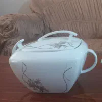 سوپخوری چینی وسطل بزرگ برنج و شیرینی خوری ماهی