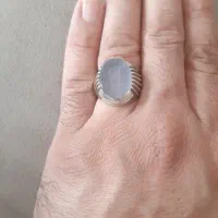 انگشتر نقره عقیق کبود