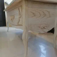 صندلی چرم اورجینال و میز اداری سلطنتی