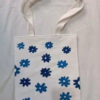 توت بگ طرح گل آبی