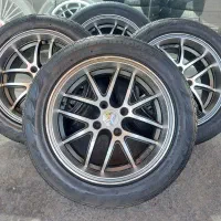 رینگ و لاستیک ۱۶ شاخ گوزنی لبه دار