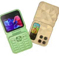 گوشی تاشو مدل i18 pro فوق العاده باکیفیت،شیک ،سبز