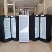 یخچال ایستاده کامل سفید و مشکی