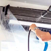 سرویس شست و شو کولر اسپیلت و پنجره ای