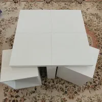 میزجلو مبلی و ۴ تا عسلی
