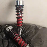 جفت کمک عقب هندا .کمک فنر .هندا .کروم .مشکی قرمز