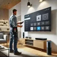 نصب انتن و انواع گیرنده و شبکه تلویزیونی در کرج