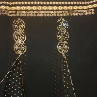 مانتو حریر وعبایی