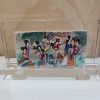 نقاشی با دست داخل کریستال ، وارداتی