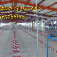 دانخوری و آبخوری جت هیتر فن انتقال دان مرغداری