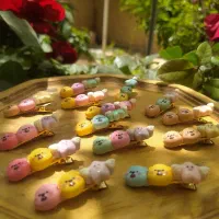 گیره مو انبری دخترونه پیکسل دار