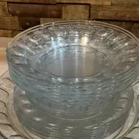 سرویس غذاخوری اصل فرانسه حک شده برروی ظروف