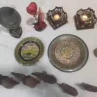 مجسمه فیل وتعداد شمدان تز یینی وزیبا