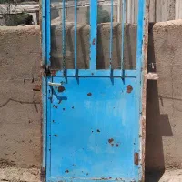 درب اتاق با قفل وشیشه آماده ه نصب