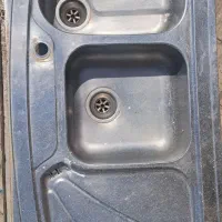 سینک دو لگنه( روکار) ۱۱۰ *۶۰