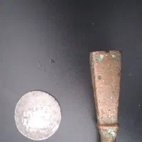 سکه اسلامی  نقره و کلدان عتیقه برنجه