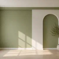 نقاشی ساختمان مدرن(طرح کاغذدیواری)