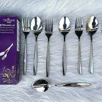 قاشق و چنگال 12 پارچه یونیک سه طرح