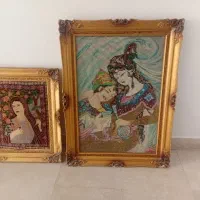 تابلو منجوق و فرش دستباف