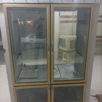 یخچال قصاب ایستاده
