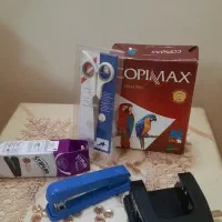 کاغذ A5 ، منگنه، پانچ، قیچی نو