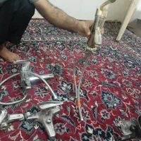 ۵ عدد شیرالات برنجی و دوش  و سالم سنگین وزن