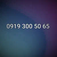 سیمکارت رند919 کد۳ تهران نایاب/ 30050