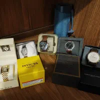 BULOVA INVICTA FOSSIL GUESS SWATCH اصل