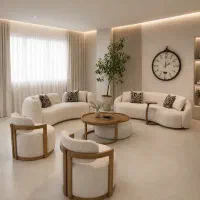 مبل راحتی لوبیایی جدید