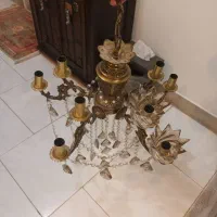 لوستر ۵ شاخه یک عدد دیوار کوب و یک عدد سقفی