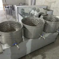 دیگ چلوپز صنعتی 35 کیلویی استیل استوانه ای
