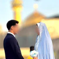 عکاسی حرم عقد عروس و داماد