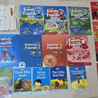 کتاب وسی دی آموزش زبان(big English family friends)